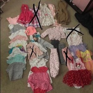 Baby girl clothes lot